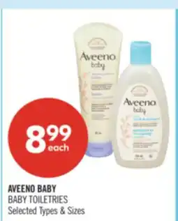 Shoppers Drug Mart AVEENO BABY TOILETRIES offer