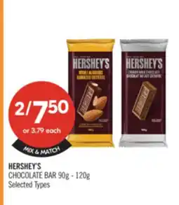 Shoppers Drug Mart HERSHEY'S CHOCOLATE BAR offer
