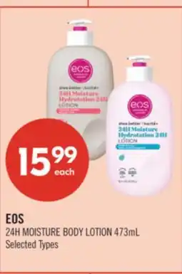Shoppers Drug Mart EOS 24H MOISTURE BODY LOTION 473mL offer