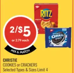 Shoppers Drug Mart CHRISTIE COOKIES or CRACKERS offer