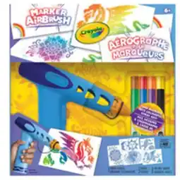 Staples Crayola Marker Airbrush Art Kit offer