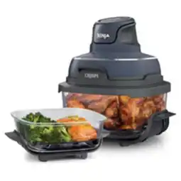Staples Ninja Crispi 4-in-1 Portable Glass Air Fryer Cooking System offer