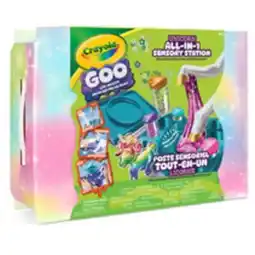 Staples Crayola Goo All-in-1 Sensory Station - Unicorn offer