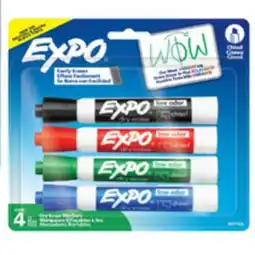 Staples Expo Chisel, Assorted, 4pk offer