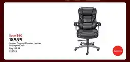 Staples Staples Osgood Bonded Leather Managers Chair offer