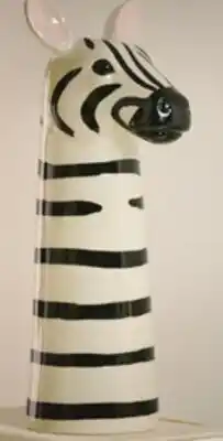 Giant Tiger HomeStyles 11.5 ceramic zebra vase offer