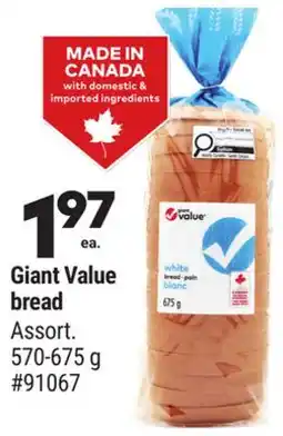 Giant Tiger Giant Value bread offer
