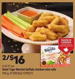 Giant Tiger Giant Tiger Marché buffalo chicken mini rolls offer