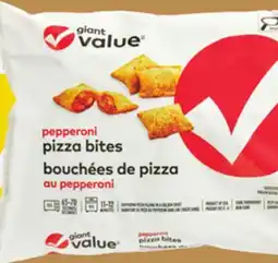 Giant Tiger Giant Value frozen pizza bites offer
