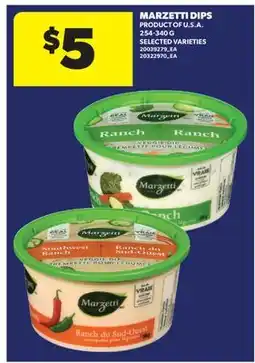 Real Canadian Superstore MARZETTI DIPS offer