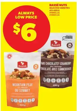 Real Canadian Superstore BASSÉ NUTS, 415-600 G offer