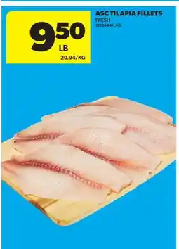 Real Canadian Superstore ASC TILAPIA FILLETS offer