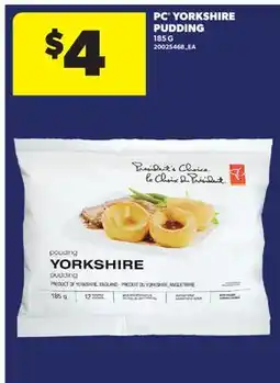 Real Canadian Superstore PC YORKSHIRE PUDDING offer