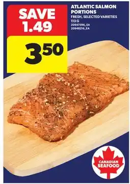 Real Canadian Superstore ATLANTIC SALMON PORTIONS offer
