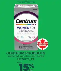 Real Canadian Superstore CENTRUM PRODUCTS offer