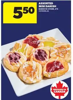 Real Canadian Superstore ASSORTED MINI DANISH offer