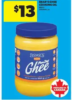 Real Canadian Superstore BRAR'S GHEE COOKING OIL offer