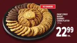 Metro FRONT STREET BAKERY GOURMET COOKIE PLATTER offer