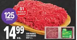 Metro OUR PROMISE LEAN GROUND BEEF offer