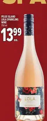 Metro PELEE ISLAND LOLA SPARKLING WINE offer