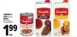 Metro CAMPBELL'S SOUP offer