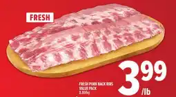 Metro FRESH FRESH PORK BACK RIBS VALUE PACK offer