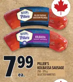 Metro PILLER'S KOLBASSA SAUSAGE offer