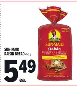 Metro SUN-MAID RAISIN BREAD offer