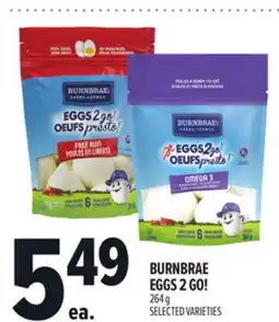 Metro BURNBRAE EGGS 2 GO! offer