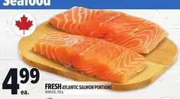 Metro FRESH ATLANTIC SALMON PORTIONS offer