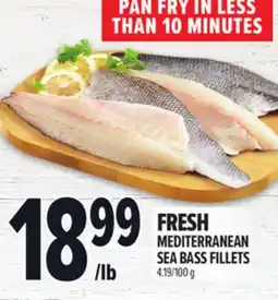 Metro FRESH MEDITERRANEAN SEA BASS FILLETS offer