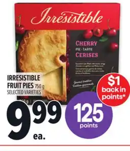 Metro IRRESISTIBLE FRUIT PIES offer