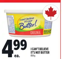 Metro I CAN'T BELIEVE IT'S NOT BUTTER offer