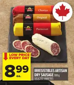 Metro IRRESISTIBLES ARTISAN DRY SAUSAGE offer