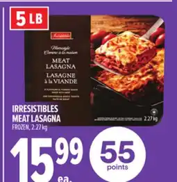 Metro IRRESISTIBLES MEAT LASAGNA offer