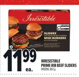 Metro IRRESISTIBLE PRIME RIB BEEF SLIDERS offer
