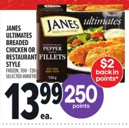 Metro JANES ULTIMATES BREADED CHICKEN OR RESTAURANT STYLE offer