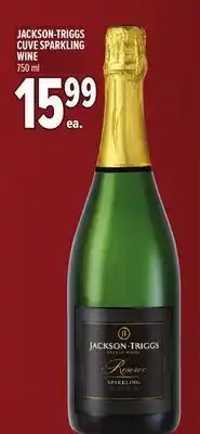 Metro JACKSON-TRIGGS CUVE SPARKLING WINE offer