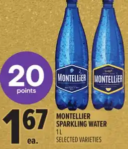 Metro MONTELLIER SPARKLING WATER offer