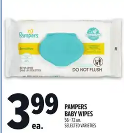 Metro PAMPERS BABY WIPES offer