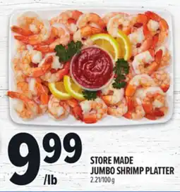 Metro STORE MADE JUMBO SHRIMP PLATTER offer