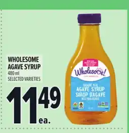 Metro WHOLESOME AGAVE SYRUP offer