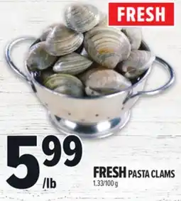 Metro FRESH PASTA CLAMS offer