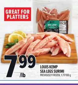 Metro LOUIS KEMP SEA LEGS SURIMI offer