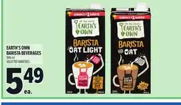 Metro EARTH'S OWN BARISTA BEVERAGES offer