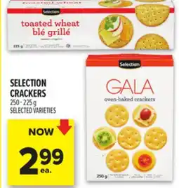 Metro SELECTION CRACKERS offer