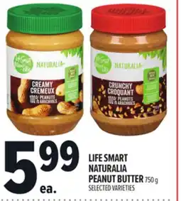 Metro LIFE SMART NATURALIA PEANUT BUTTER offer