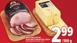 Metro IRRESISTIBLES ARTISAN BLACK FOREST HAM OR SWISS CHEESE offer