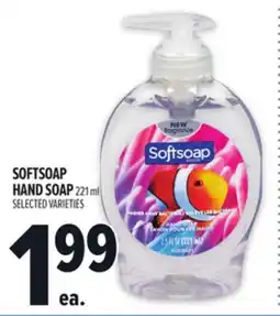 Metro SOFTSOAP HAND SOAP offer