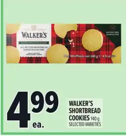 Metro WALKER'S SHORTBREAD COOKIES offer